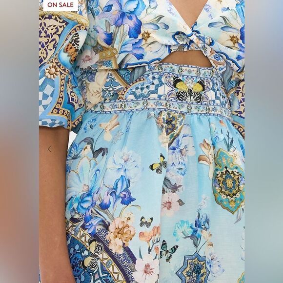 6 NWOT CAMILLA Puff Sleeve Mini Dress
Al Manial Palace Memoirs SMALL - Picture 7 of 11